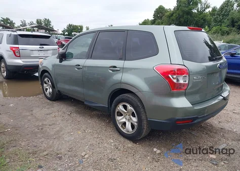 2014 Subaru Forester 2.5I z USA, uszkodzony, nr VIN JF2SJAAC2EH541162